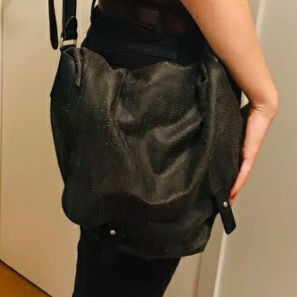 Elegant Black Crossbody Bag